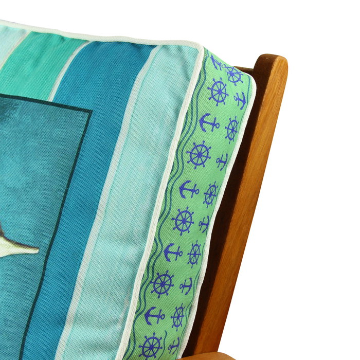 Aberto Design YM1010 Cojín de Lujo 42x42 cm, 50% Algodón/50% Poliéster, Cremallera Oculta, Comodidad y Estilo Inigualables para el Hogar
